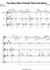 Sheet Music_You Have More Friends Cover